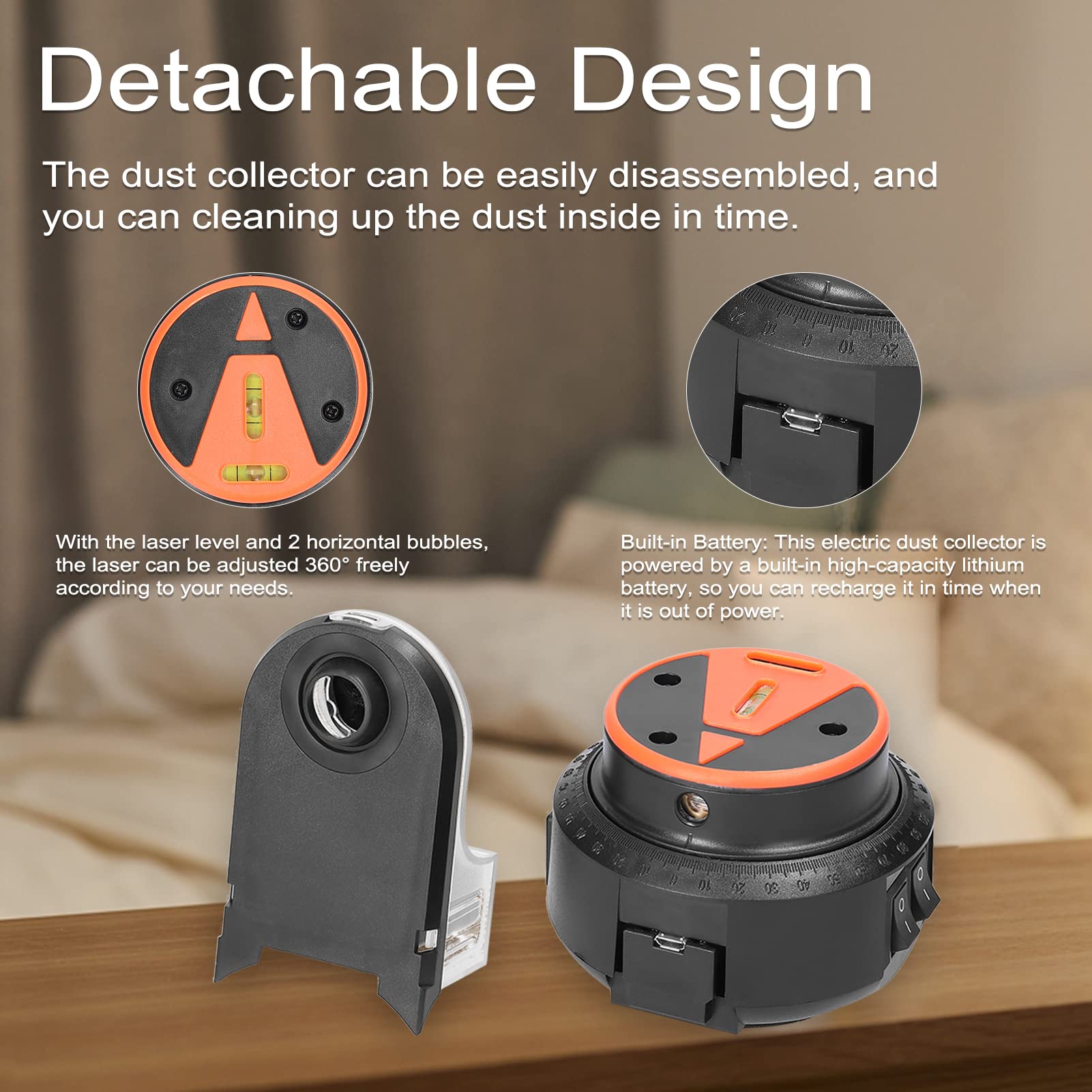Raccogli Polvere Trapano Weytoll Copertura Antipolvere Trapano Elettrico con livello laser per Trapano a Mano, Trapano a Percussione, Trapano al Litio