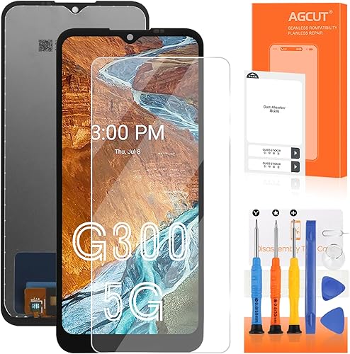 AGCUT Reemplazo de pantalla para Nokia G300 5G TA-1374 N1374DL 6.52 "Pantalla LCD táctil digitalizador pieza de repuesto
