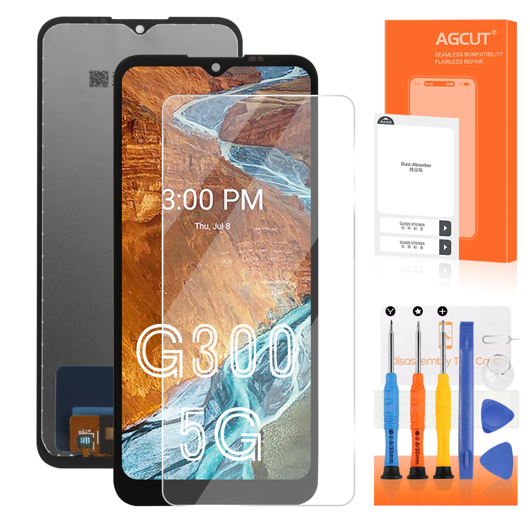 AGCUT Screen Replacement For Nokia G300 5G TA-1374 N1374DL 6.52