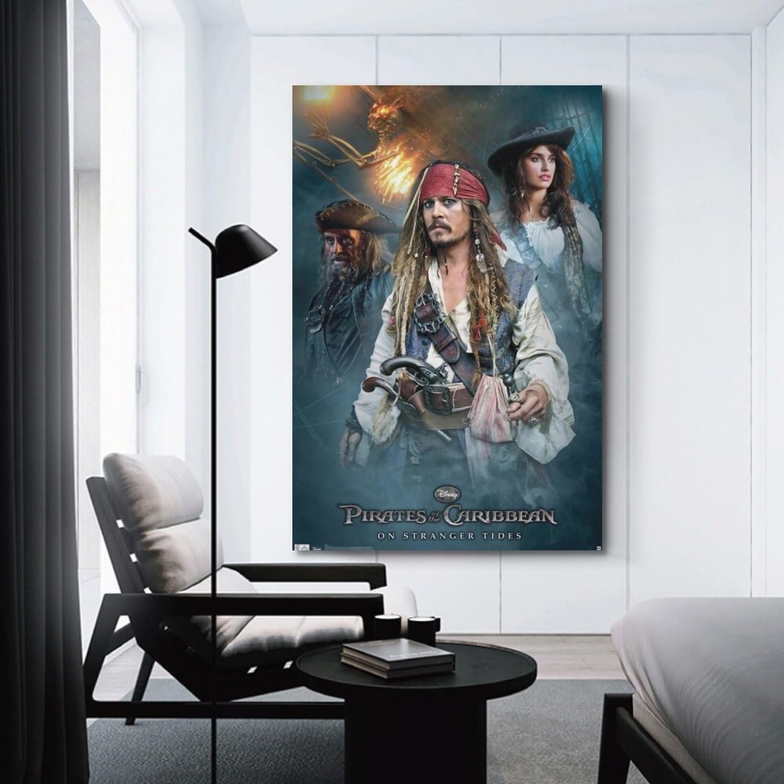 VZRSQZK Poster Pirates des Caraïbes - Peinture décorative sur toile - Décoration moderne pour chambre à coucher - 30 x 45 cm VZRSQZK Poster Pirates des Caraïbes - Peinture décorative sur toile - Décoration moderne pour chambre à coucher - 30 x 45 cm