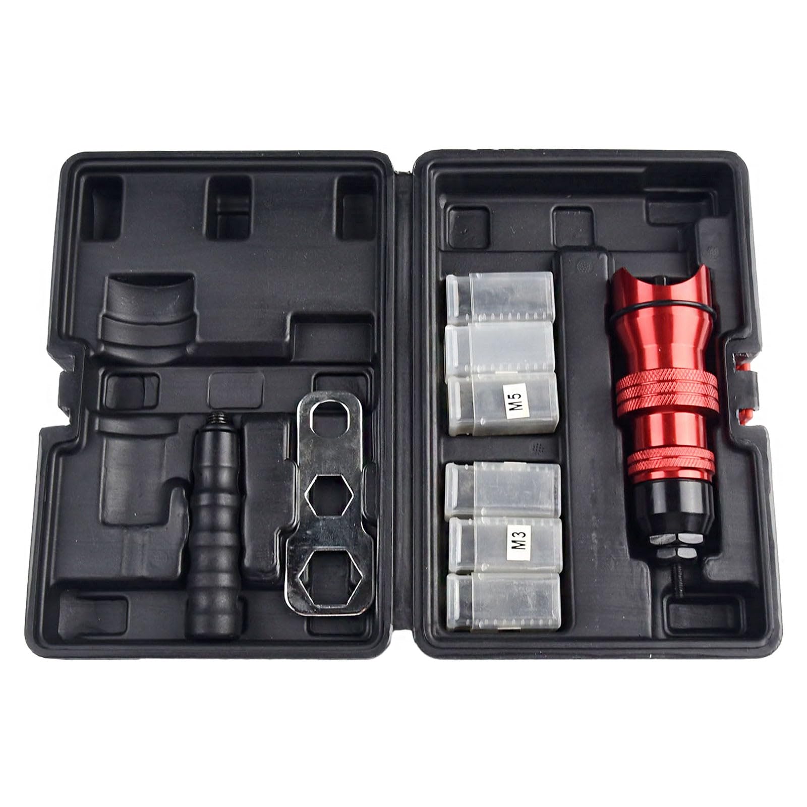 Rivetto Dado Strumento Rivettatura 3-10mm Trapano Elettrico Adattatore Inserimento Dado Rivettatrice Strumento