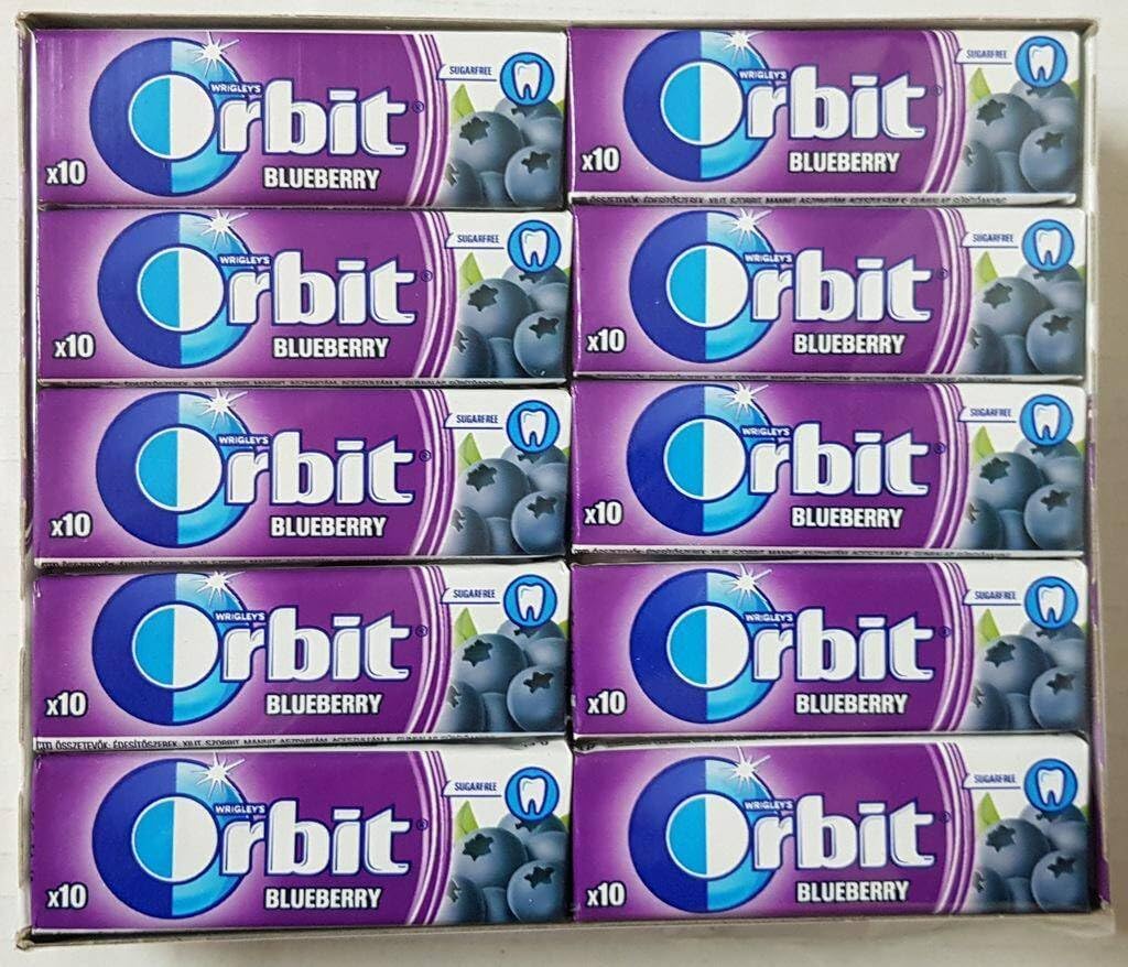 Sugar-Free Chewing Gum Blueberry