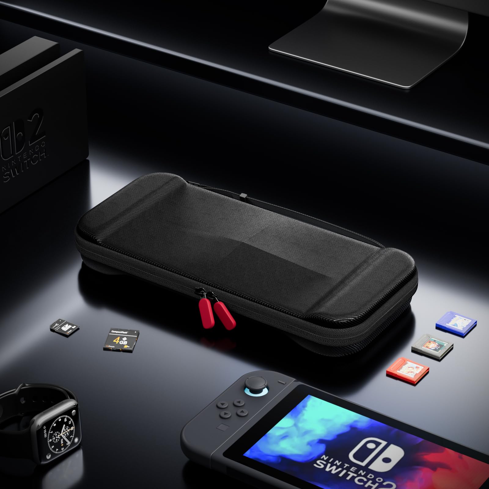 Amazon.co.jp: ProCase Nintendo Switch 2 収納ケース、耐衝撃・防水