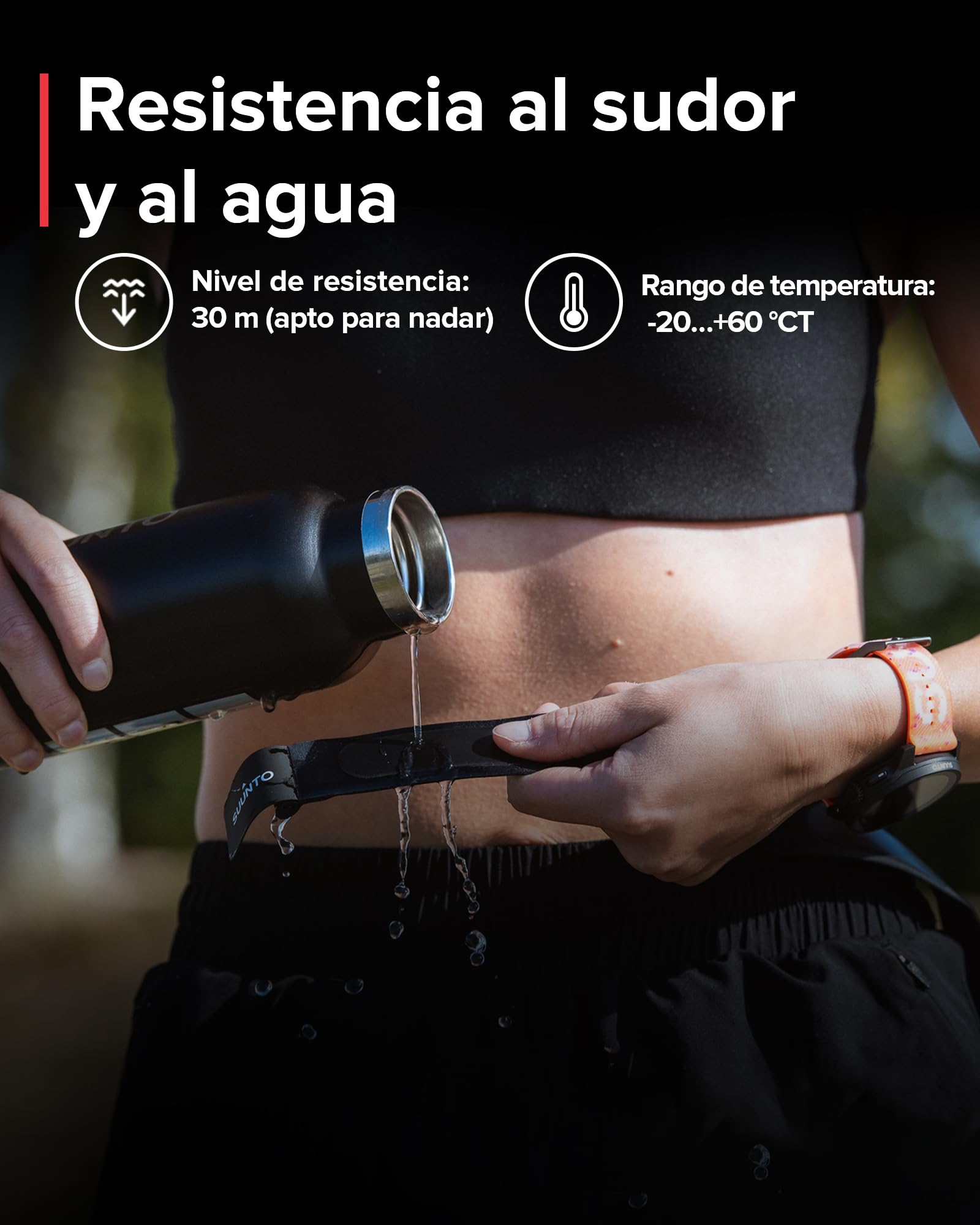 Suunto Smart Heart Rate Belt Black M