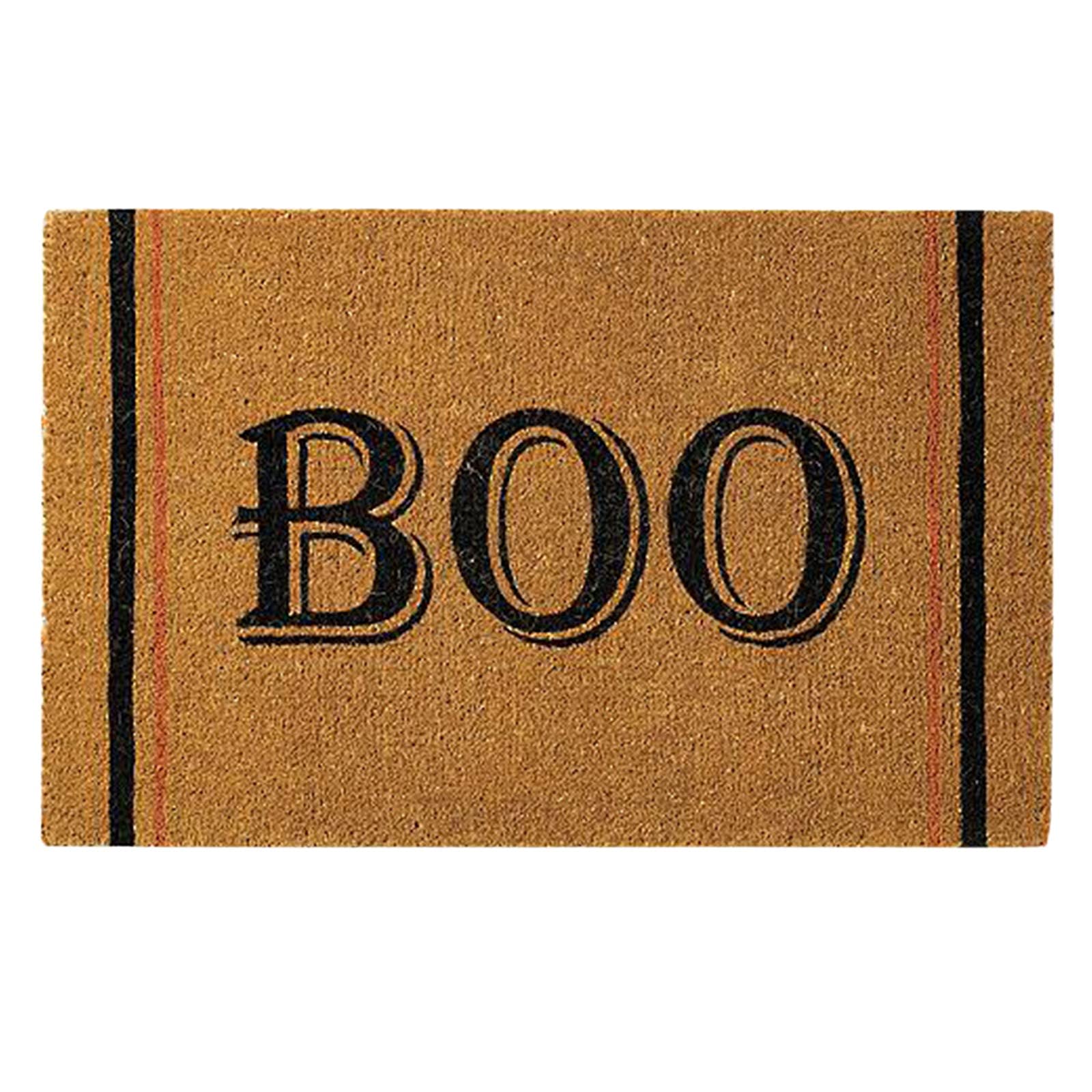 AWDX 2021 Halloween Decorative Garden Dirt Trapper Mat Coconut Mat Outdoor Waterproof Washable Door Mat Inn Durable Dirt Catcher Personalised Door Mat 2.0