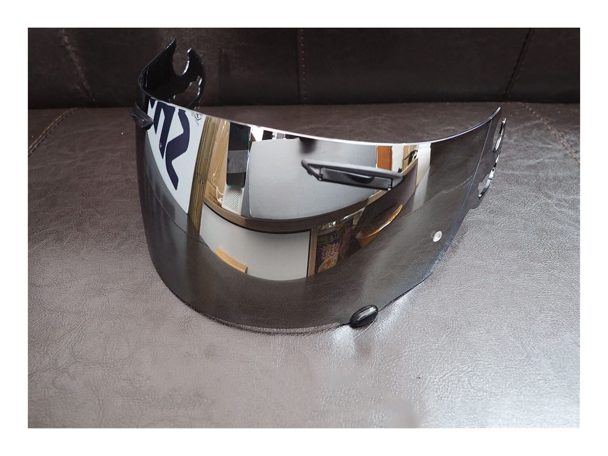 Lente per casco da moto, Lente visiera del casco del motociclo, custodia del viso della visiera del casco del viso del viso del fumo leggero con AR-AI RR5 RX7-GP Quantico St rx-q Chaser-V Corsair-V AX