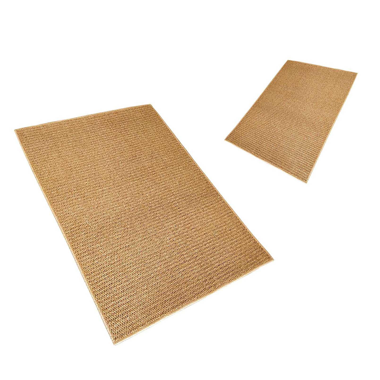 Alfombra de sisal natural antideslizante lavable de pasillo con fibras trenzadas alta resistencia