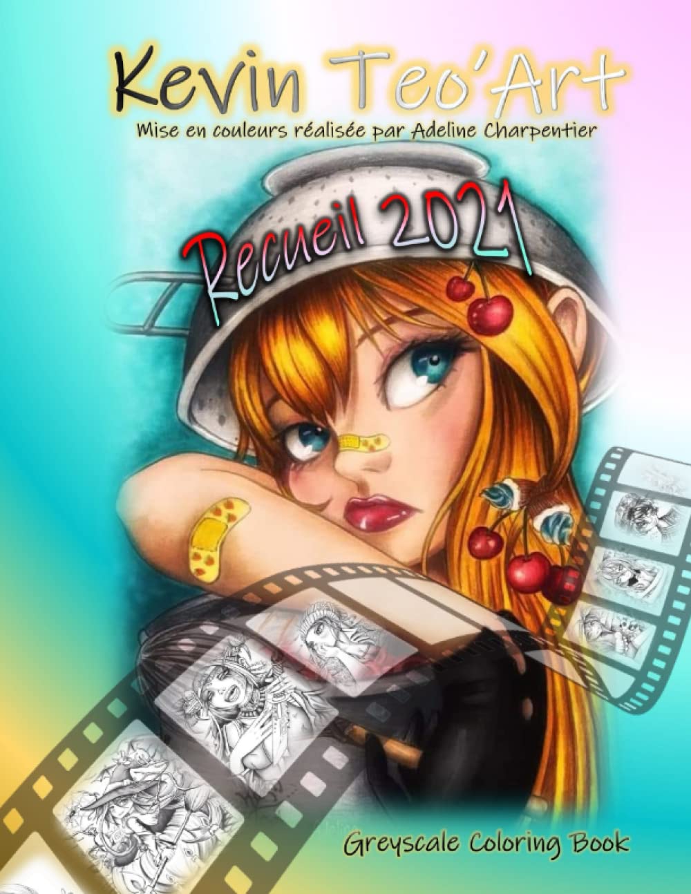 Recueil 2021: Greyscale coloring Book