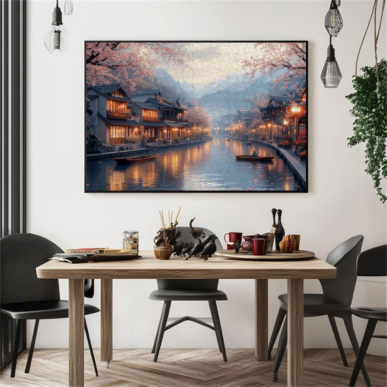 Puzzle 2000 Piezas Adultos Paisaje Puzzle Imposible Rompecabezas Pieza De Madera Jigsaw Un Rompecabezas Desafiante, Uegos Rompecabezas para Toda La Famili Regalo Hombres Mujeres 70.5X99.5cm E-24