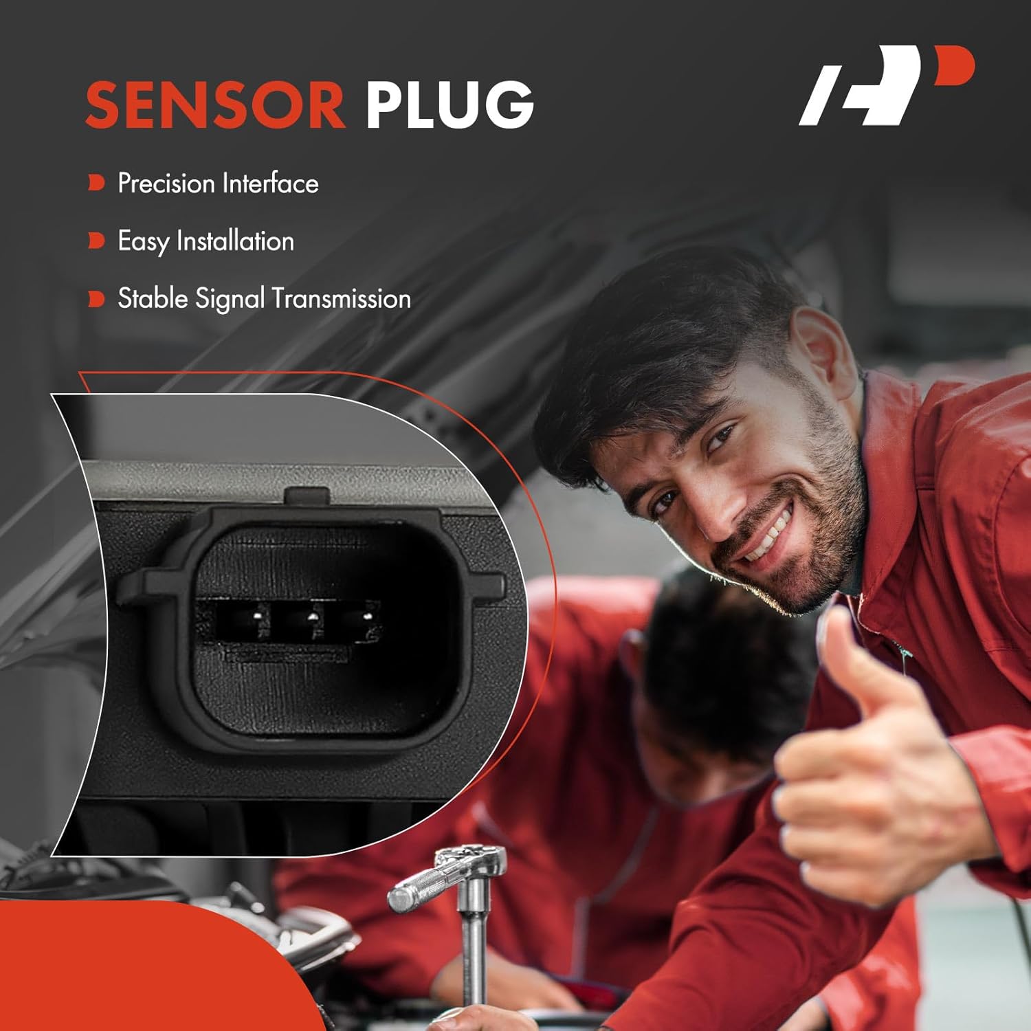 A-Premium Ride Height Level Sensor Compatible with Ford Mustang 2015-2023, Left Driver Side