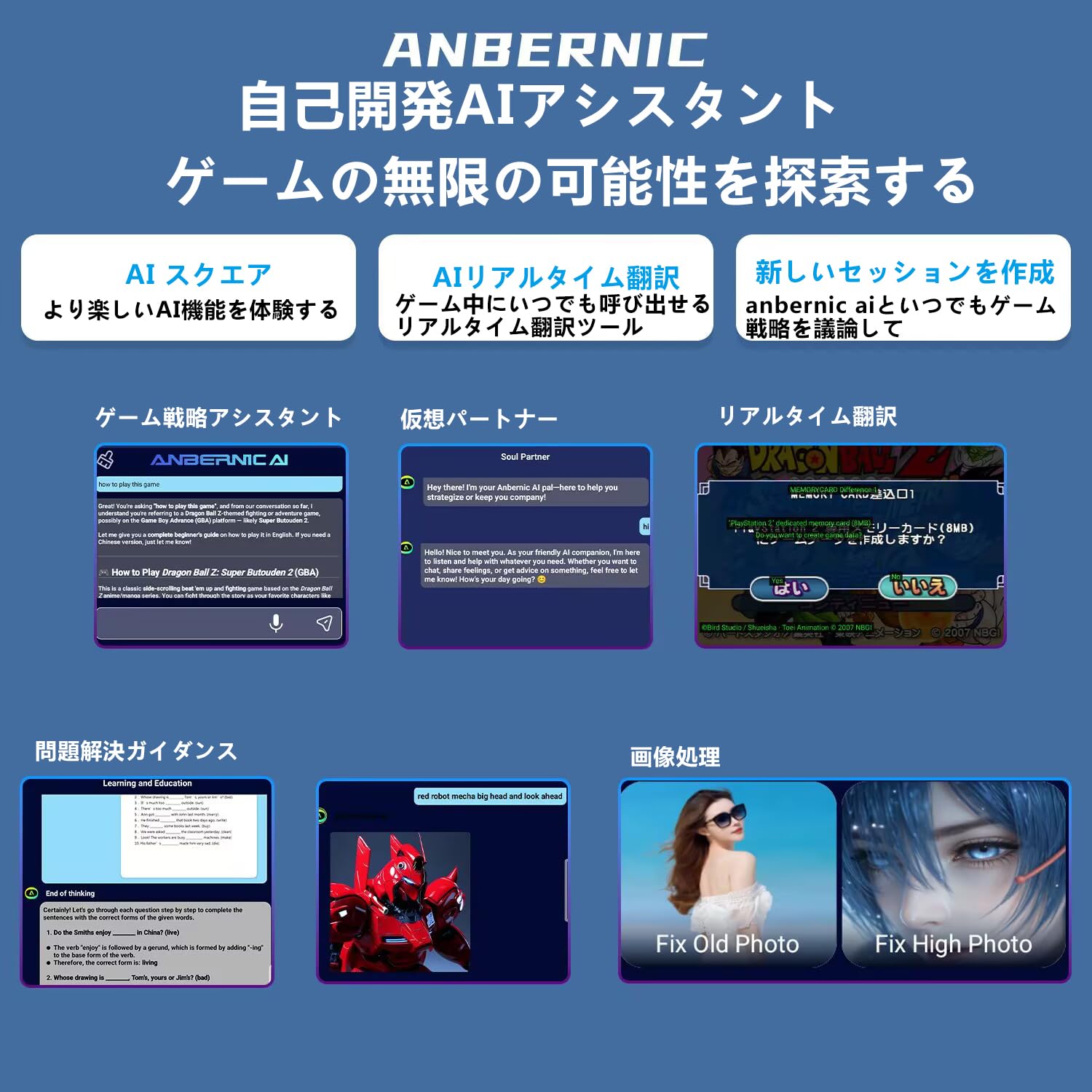 Amazon | Anbernic RG Cube Unisoc T820 Whatskoアンドロイド