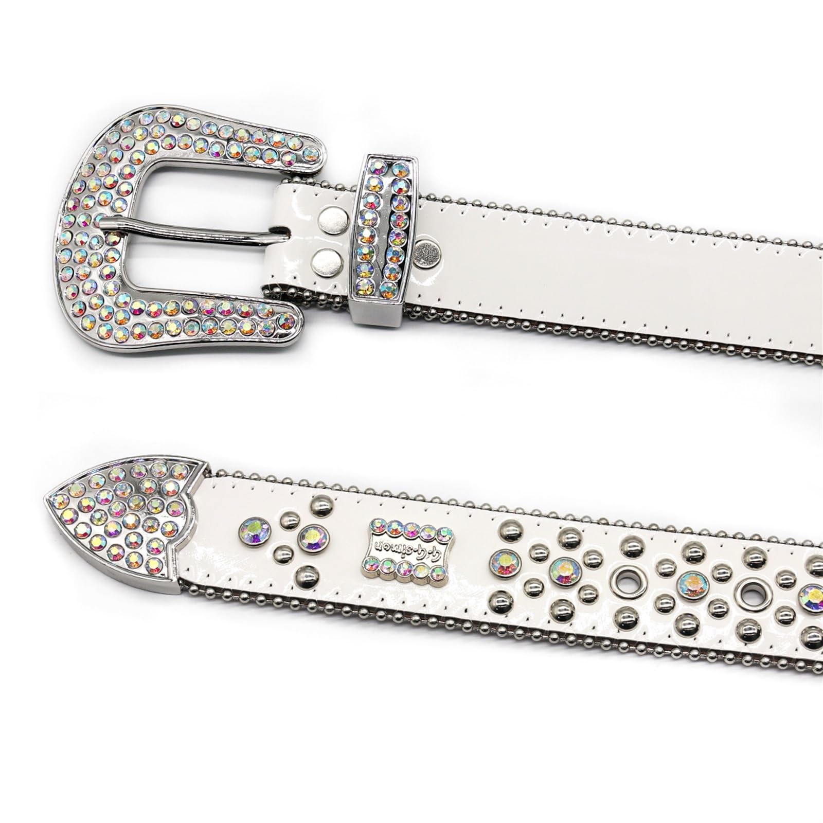 ホワイトグレー　デリカビーズビーズ織ベルト ホワイトグレー デリカビーズビーズ織ベルト ホワイトグレー デリカ