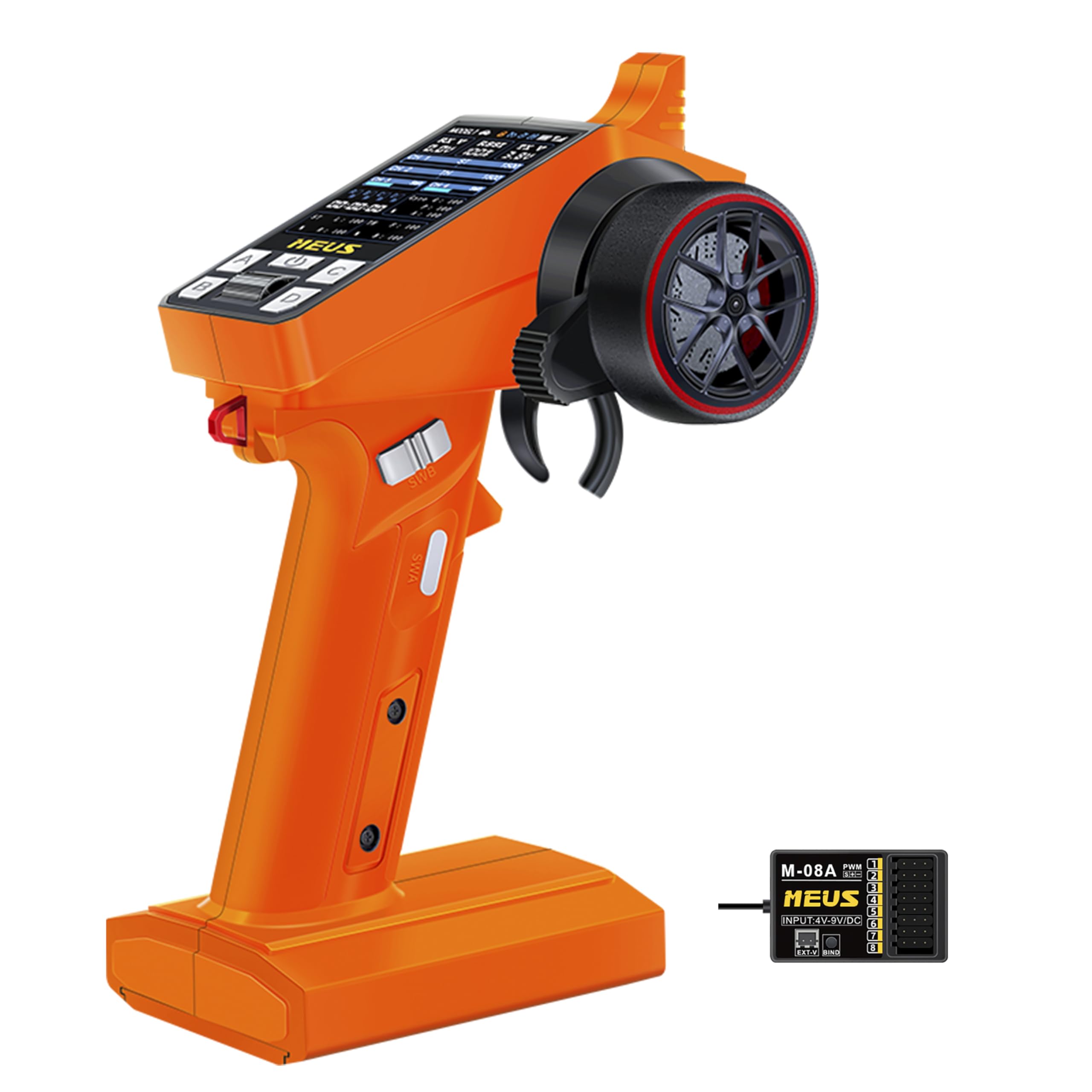 ラジコンサウンド　MASU Amazon.com: MEUS RACING ME-8A RC Transmitter 8 Channels 2.4GHz and