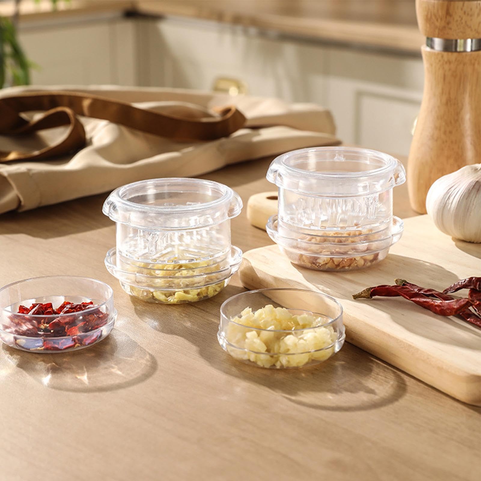 Knoblauchhacker Werkzeug | Manuelle Nuss-Kräuter-Zerkleinerer,Knoblauch-Wender,für Chili-Zubereitung, Nüsse, Zwiebeln, Kochen in der Küche