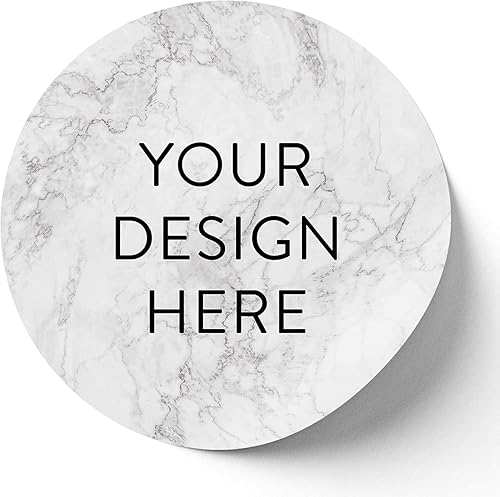 Vista 489 de DayStar Custom Signs & Design - 100 adhesivos de vinilo personalizables, con texto, imagen, diseño y logotipo; adhesivos para logotipo de embalaje