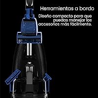 Vista 7 de Eureka PowerSpeed Aspiradora Vertical Ligera para Alfombras y Pisos Duros, Potente Aspiradora Vertical sin Bolsa para el Hogar con Mascotas, Azul