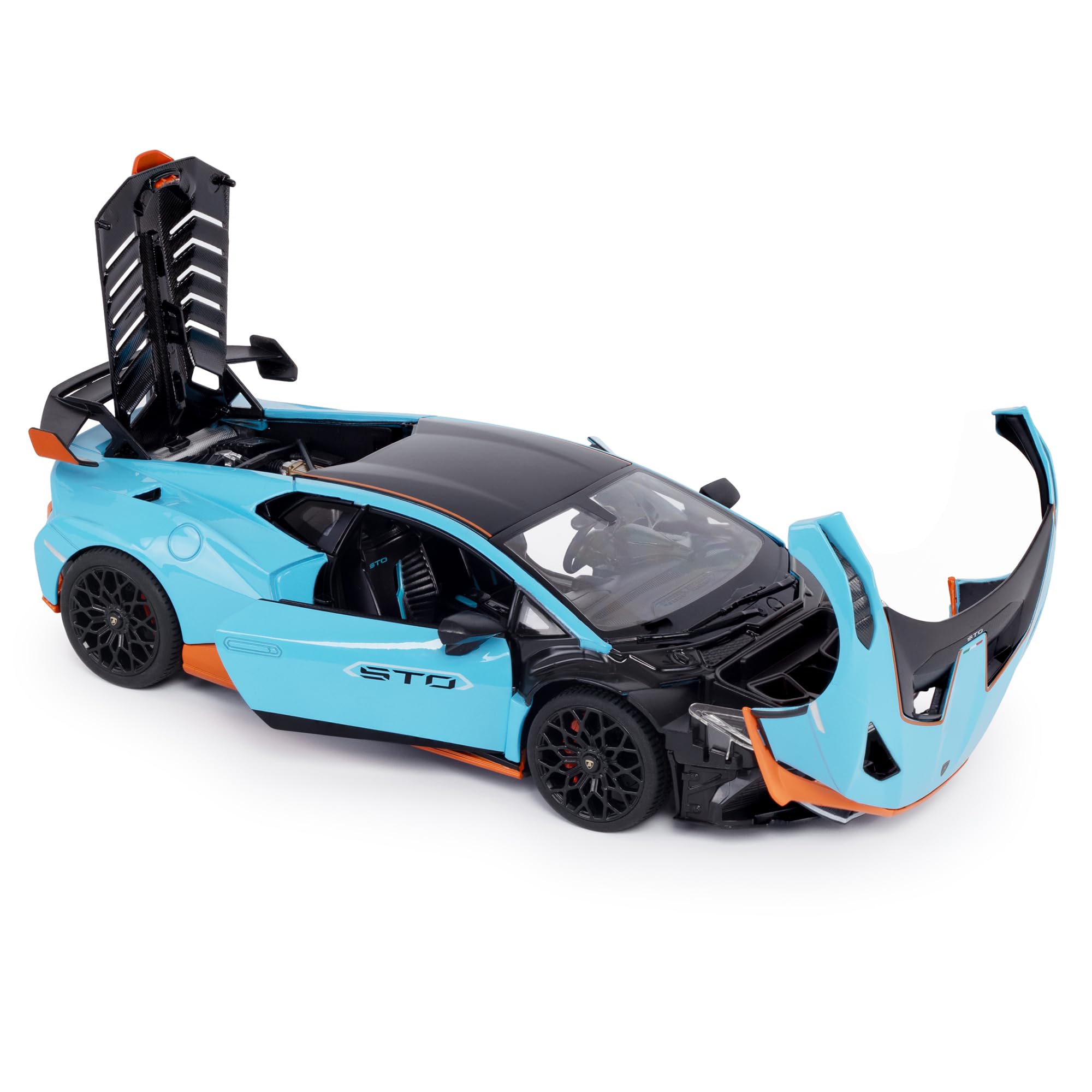 CMJ Lamborghini Huracan STO Modellino auto in scala 1:18 | Edizione fedele al dettaglio da collezione | Prodotto con licenza ufficiale