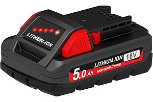 18V High Output 5.0Ah Battery - The Powerhouse for Milwaukee Power Tools