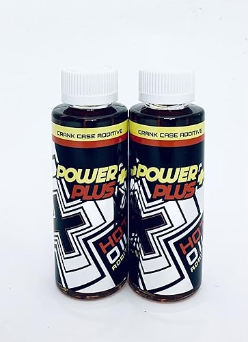 PowerPlus - Aditivo de aceite caliente para carreras de karts y carreras enanas - Potenciador de caballos de fuerza - 4 onzas (paquete de 2)
