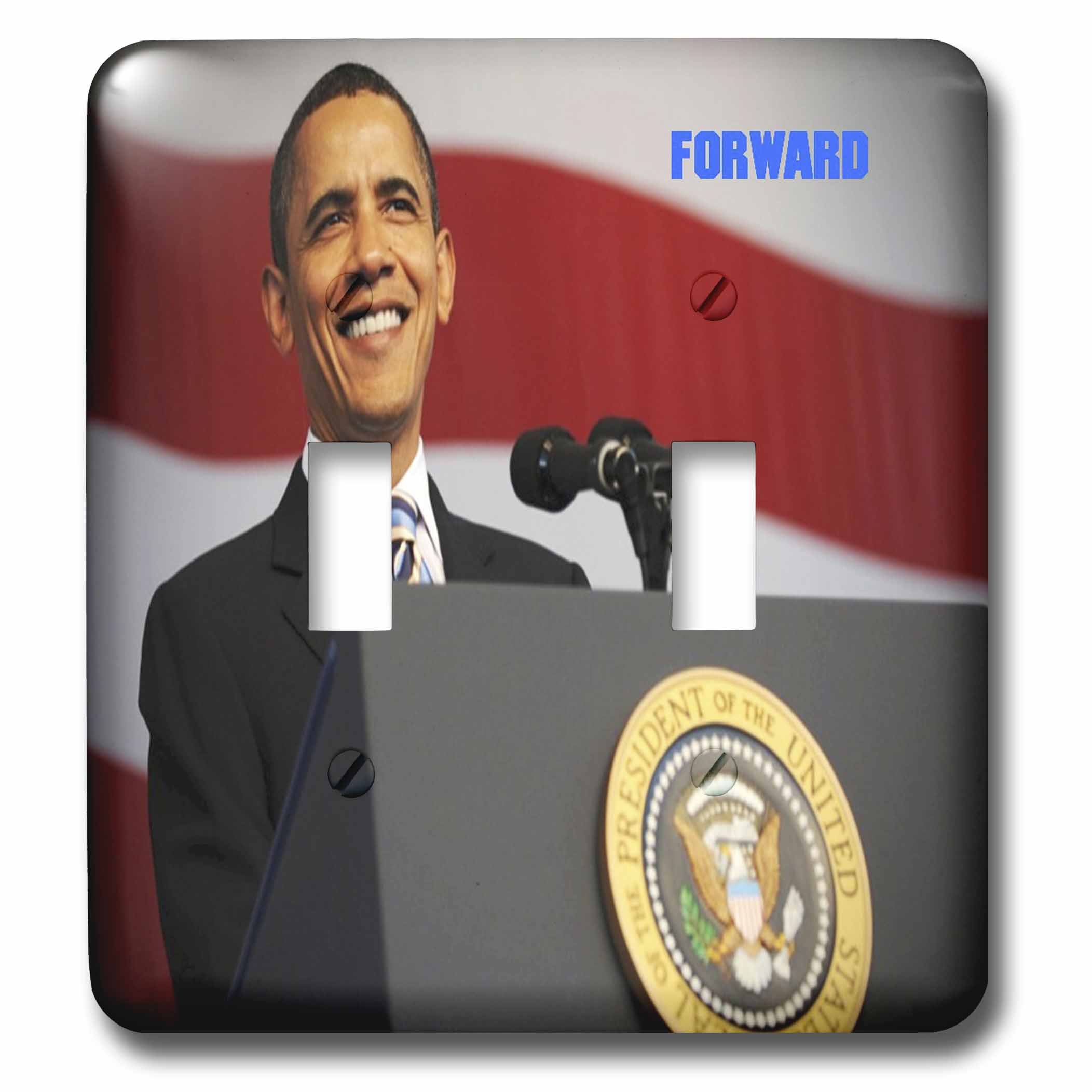 Président Obama interrupteur double bascule pour personnaliser votre décoration de bureau
