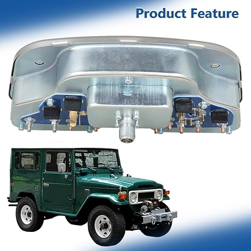 Miniatura 6 de Reemplazo del clúster de medidor para Land Cruiser FJ40 FJ45 BJ40 1975-1980 Reemplazo para 83100-60180 8310060180