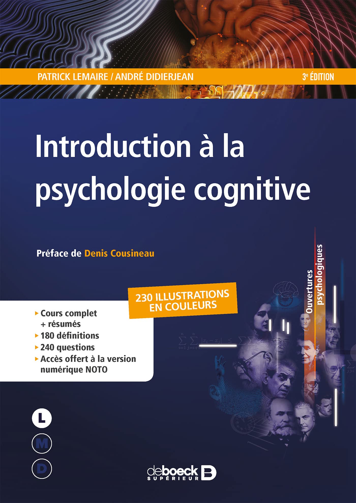 Introduction à la psychologie cognitive (Ouvertures psy-LMD) (French Edition)