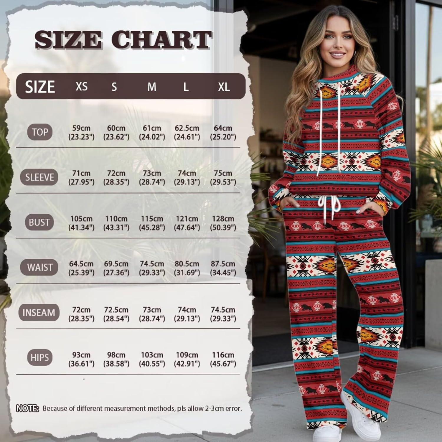 2 Piece Lounge Sets for Women Mockneck Sweatshirts and Wide Leg Pants with Pockets Tracksuit Matching Outfits - Image 5