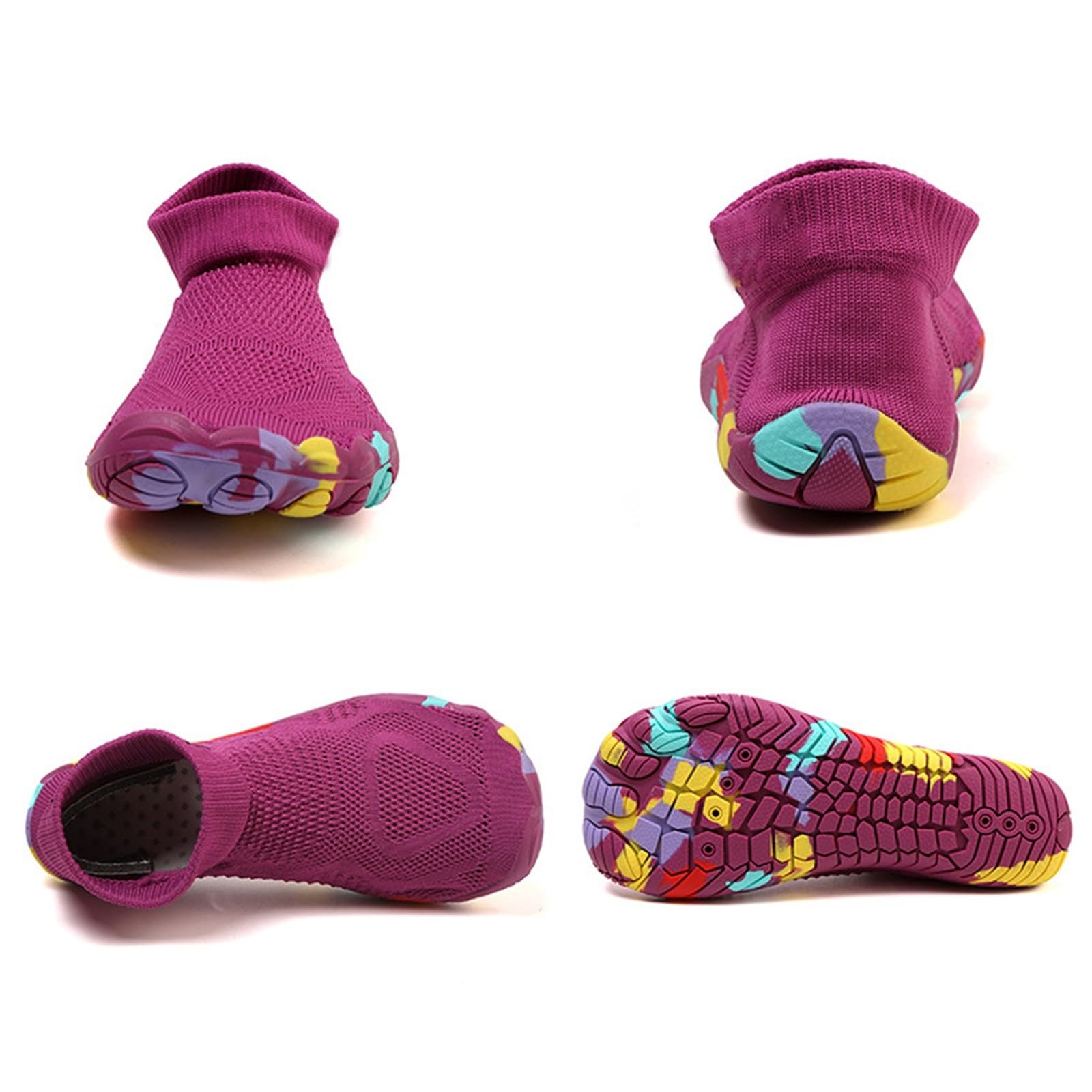 Scarpe Da Scoglio Donna Mare Vela Per Sassi Acqua Scarpette Bambina Ciabatte Scogli Spiaggia Scarpine Uomo Sandali Gomma Roccia Ciabatta Con Plastica Neoprene Tg Ginnastica