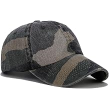 Unisex Military Army Hat Men Women Baseball Cap Flat Top Cap Adjustable Camo Cadet Cap
