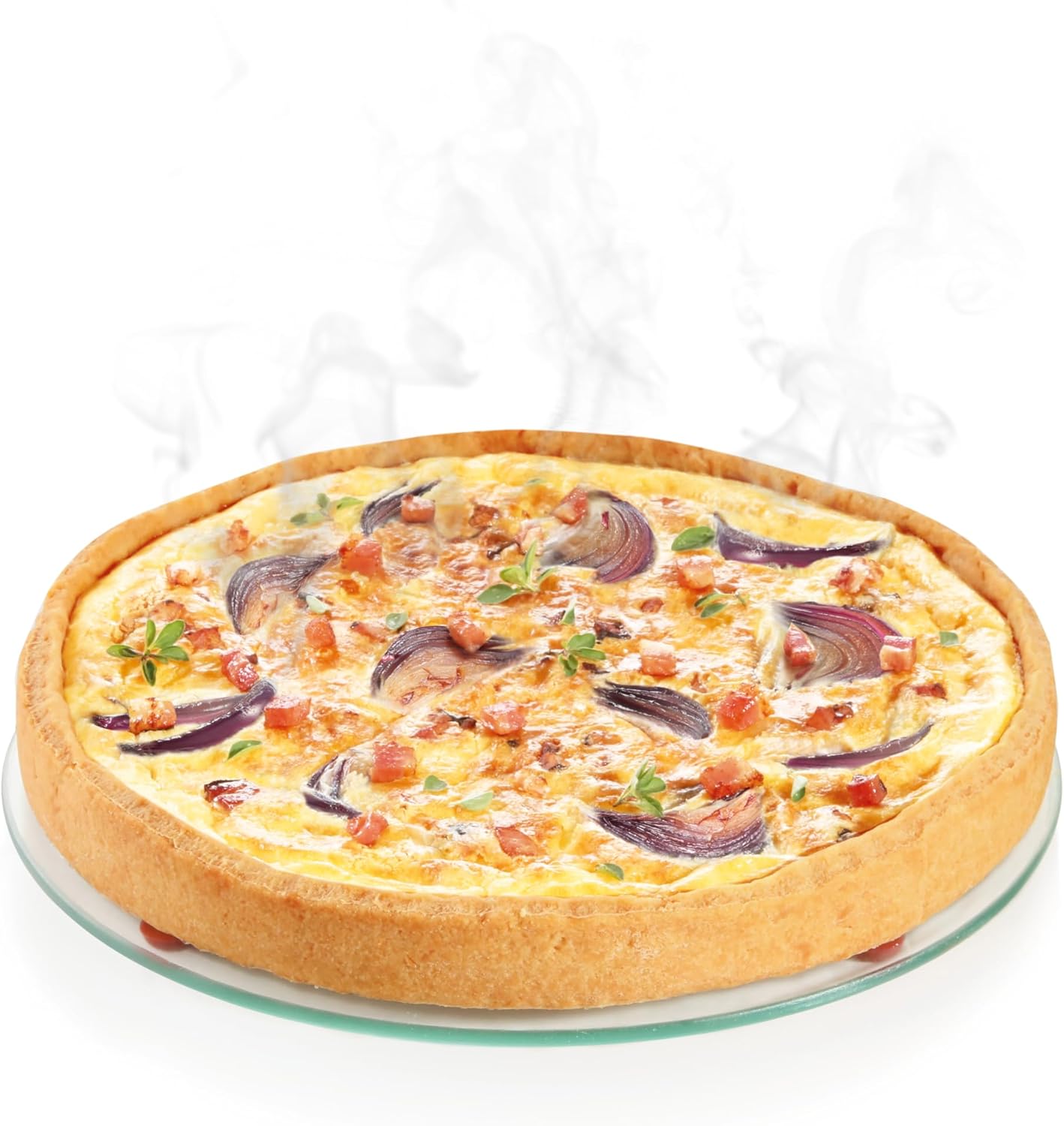 Tescoma Delicia Springform Cake Tin Diameter 20 cm with Glass Base, Stainless Steel