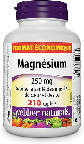 Miniatura 2 de Webber Naturals Magnesio 250 mg 210 cápsulas Valor Tamaño