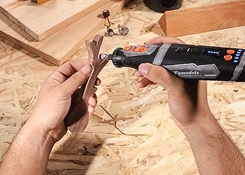 ミニルーター リューター 充電式 8V 5段変速43pcs 30000RPM ヤマダモール | Tamodeix ミニルーター リューター 充電式 8V2