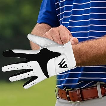WESTWOOD FOX Golf Glove Men Left Hand Right Non Slip Leather Grip Golfer Trolley Flexible Wear Durable Golfing Performance