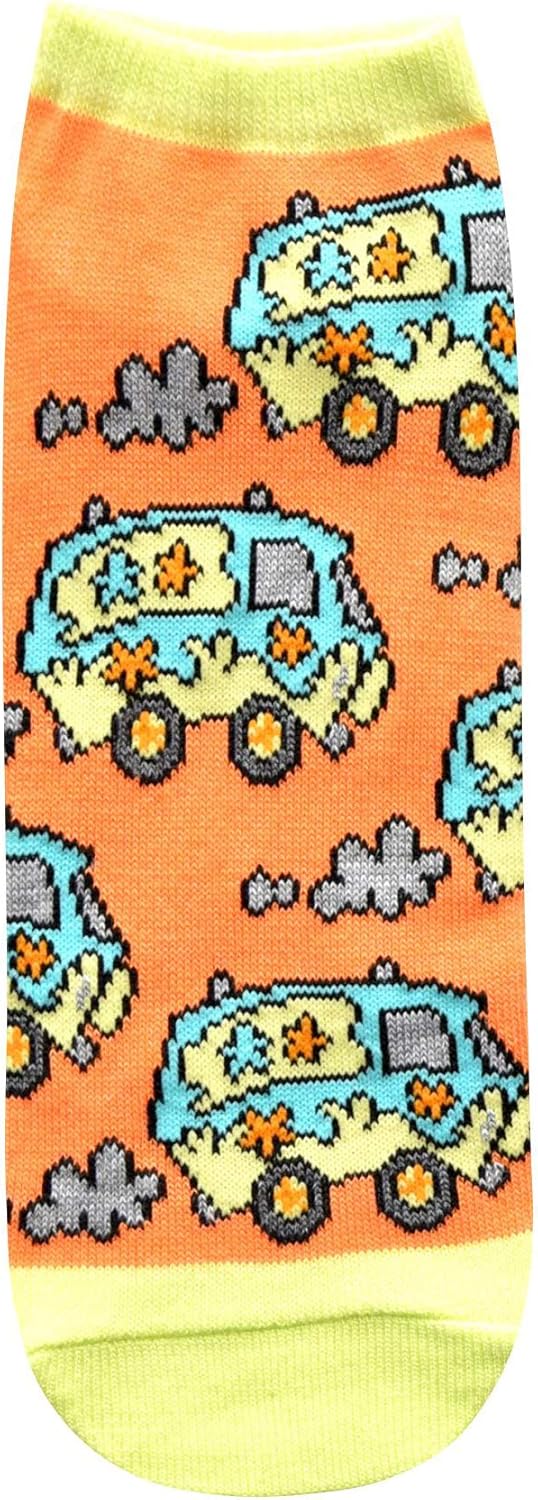 Hyp Scooby Doo Juniors/Womens 5 Pack Ankle Socks - Image 3