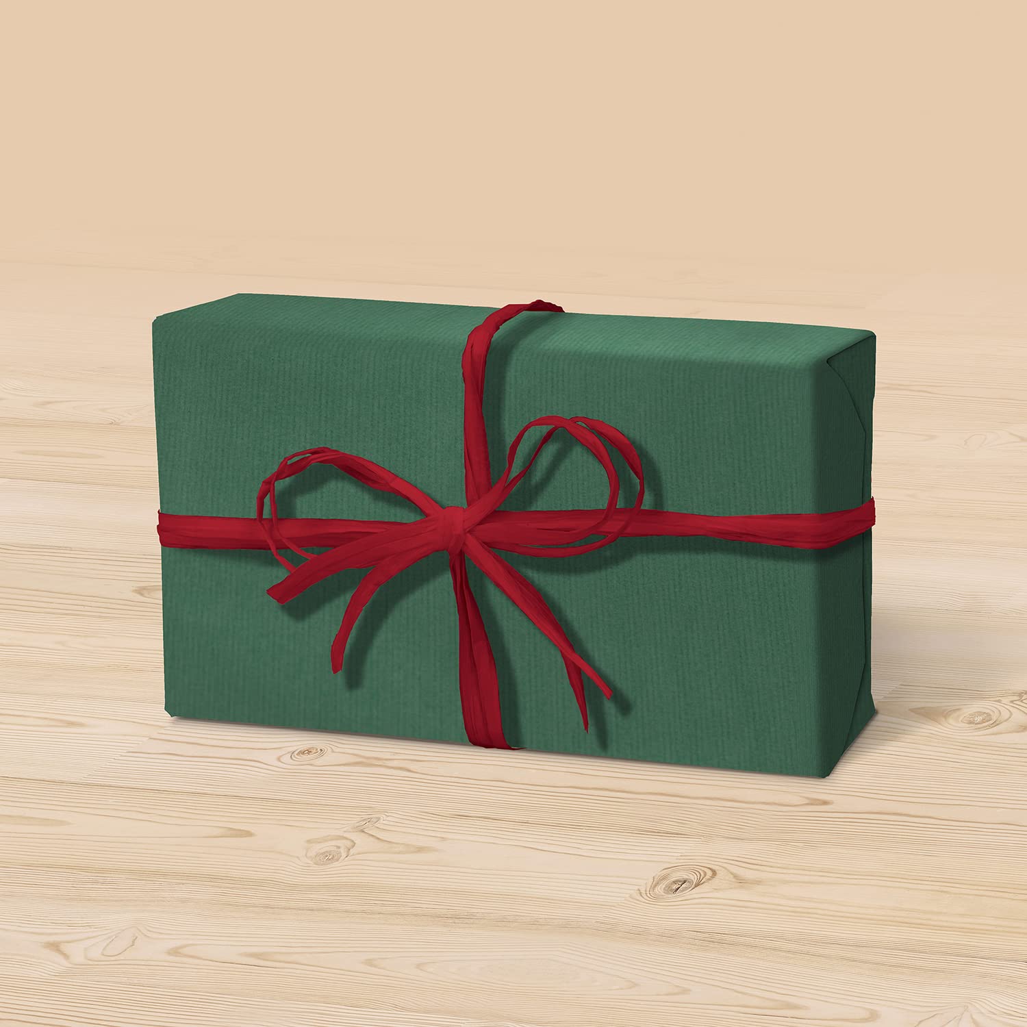 Rouleau Papier Cadeau Kraft Vert Clairefontaine 3x0,7m - 65g/m² - Recyclé Made France - DIY