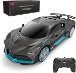Rastar Bugatti Divo Remote Control Car 1/14 RC Limited Edition Children's Toy Car - Silver Grey