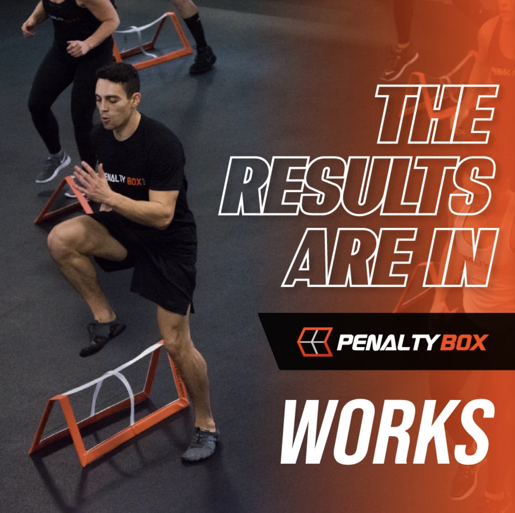 Penalty Box 2-in-1 Training Device for Fitness Training and Home