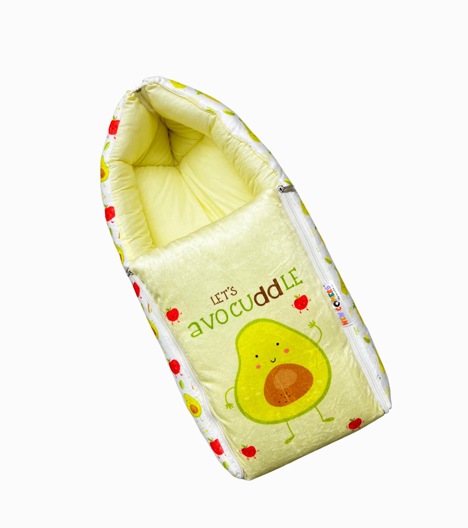 NEW COMERS3 in 1 Baby Bed, Sleeping Bag & Carry Nest, Outer Velvet Inner Cotton Baby Bedding for New Born & Infant, Portable Bassinet, for Baby Carrying & co Sleeping, Unisex Baby Sleeping Bed-815