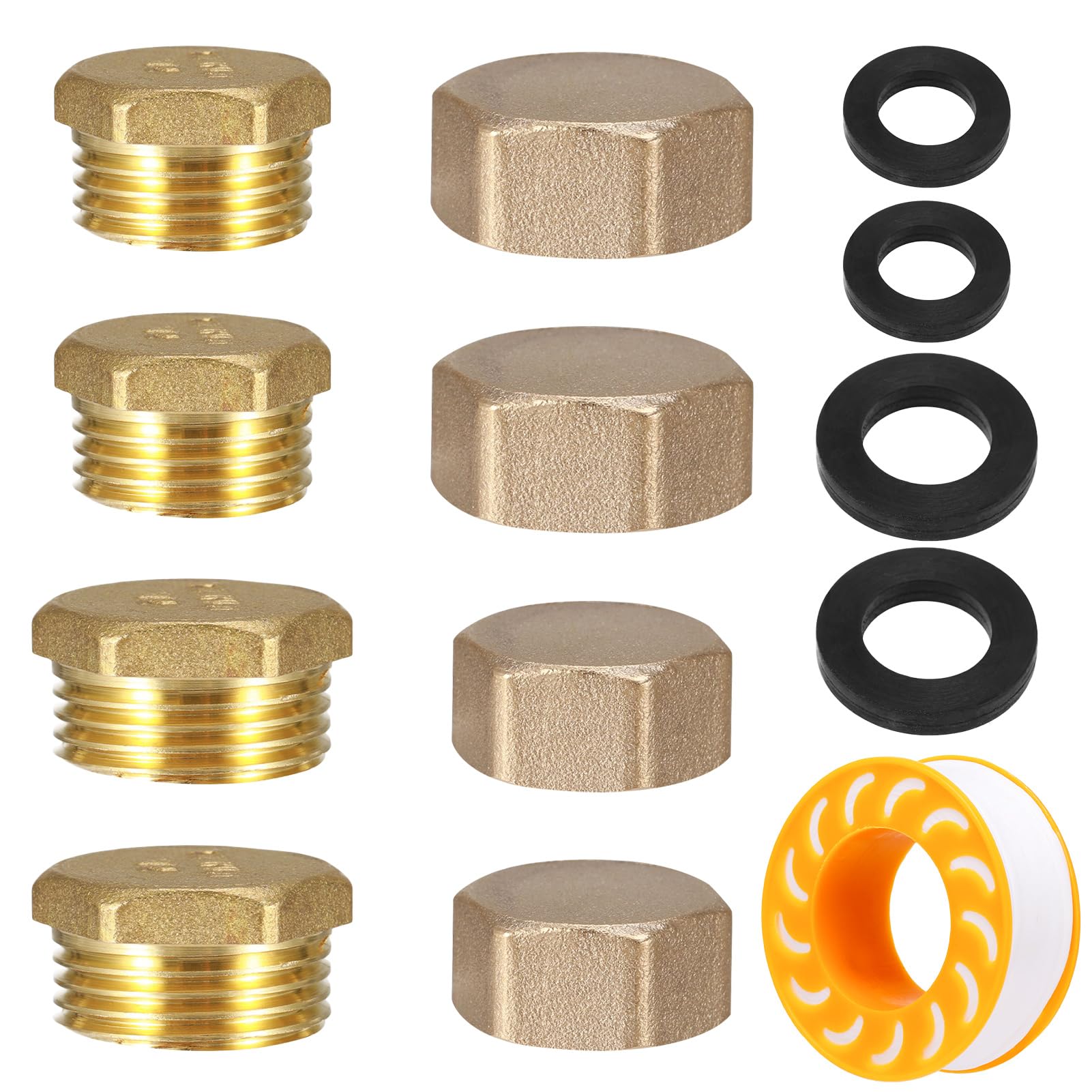 RACCORDO IN 2 PZ FF PER POMPA IN OTTONE NICHELATO CON - Foto 2