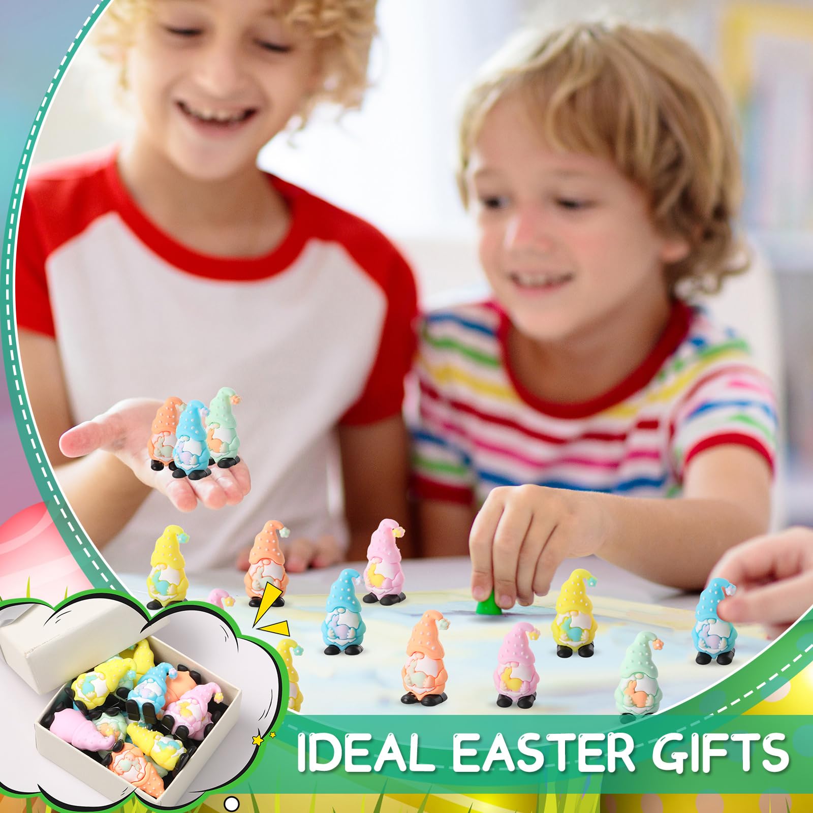 Gnomy’s ミニ Buy DoubleFill 50 Pcs Easter Mini Gnomes Figures Tiny Gnomes