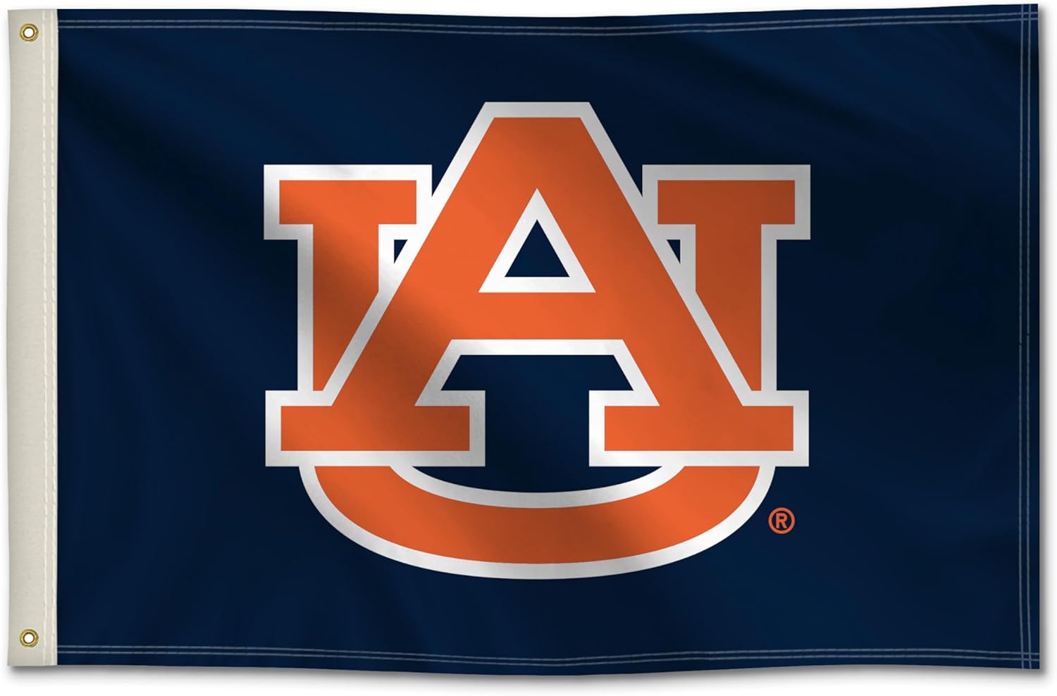 Auburn Tigers College Sports Printed Flag - NCAA Licensed - Nylon - School Banner (Blue) (2' x 3')