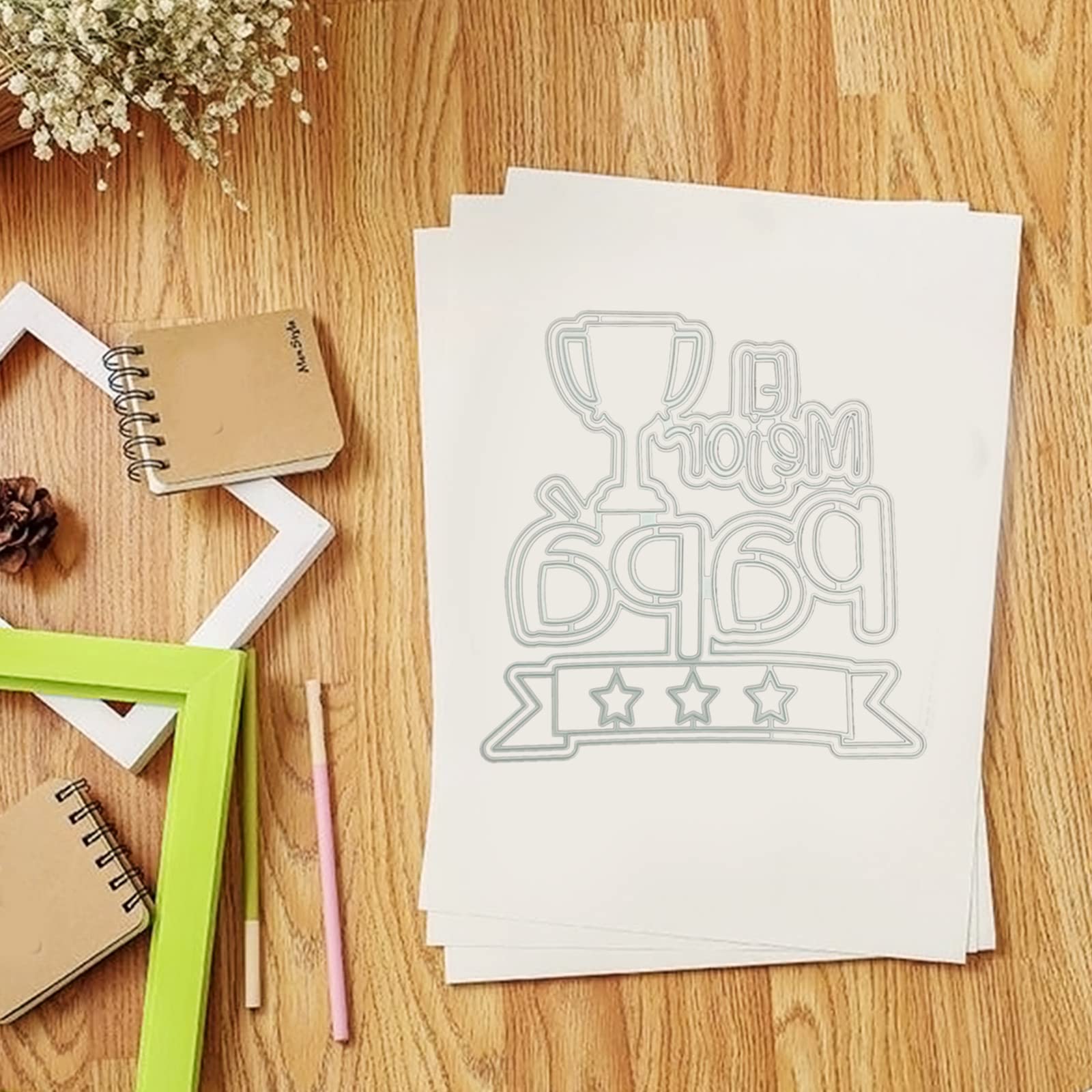 Fustella In Metallo Per Scrapbooking A Tema Gatti – Stencil Per Goffratura E Taglio, Dimensioni 11,8x5,7 Cm, Per Biglietti E Decorazioni Fai Da Te - 2