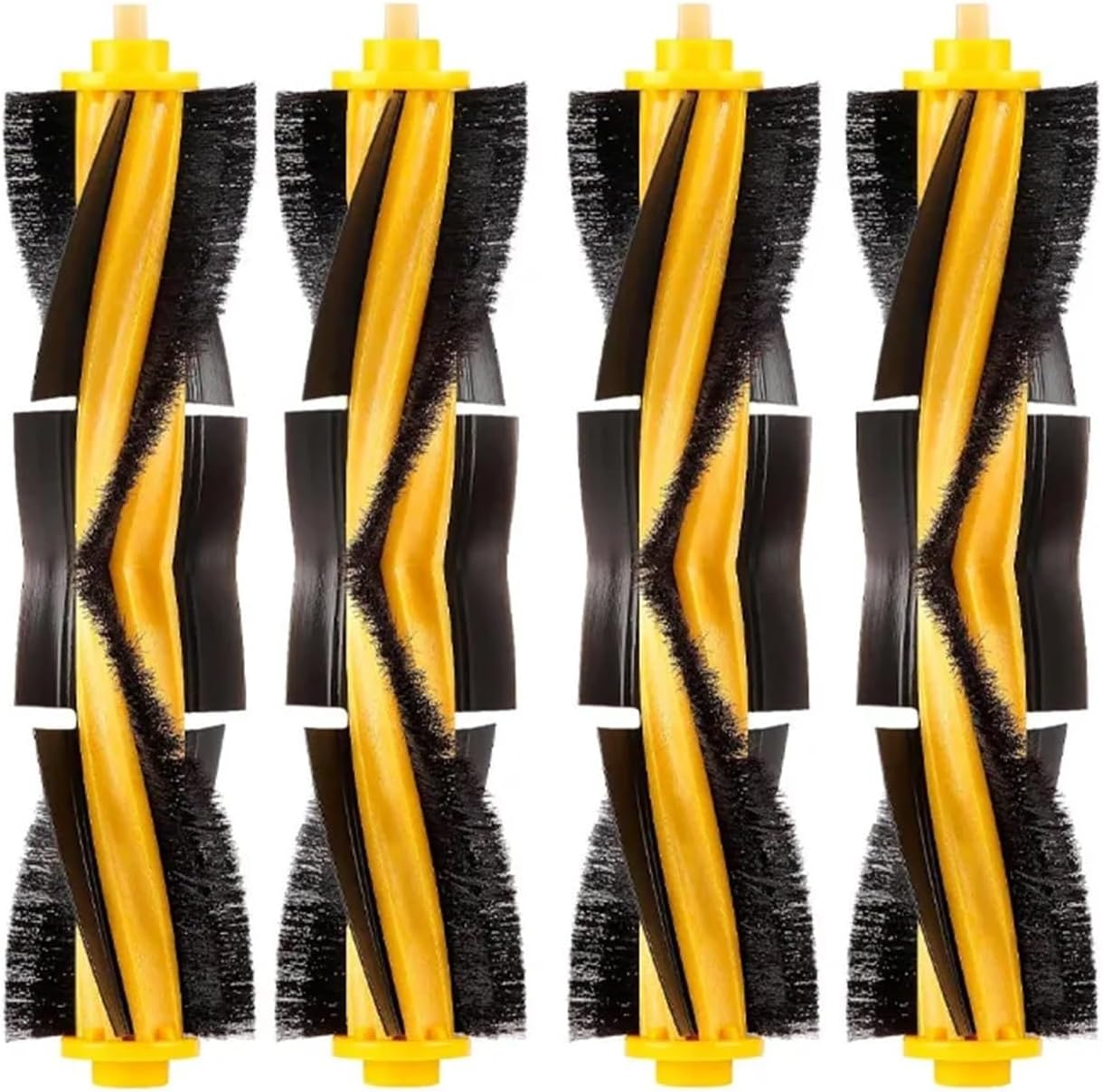 Vacuum Cleaner Accessories Roller Main Brush Replacement， Compatible For Ecovacs DEEBOT N10 N10 Plus 920 950(4pcs)