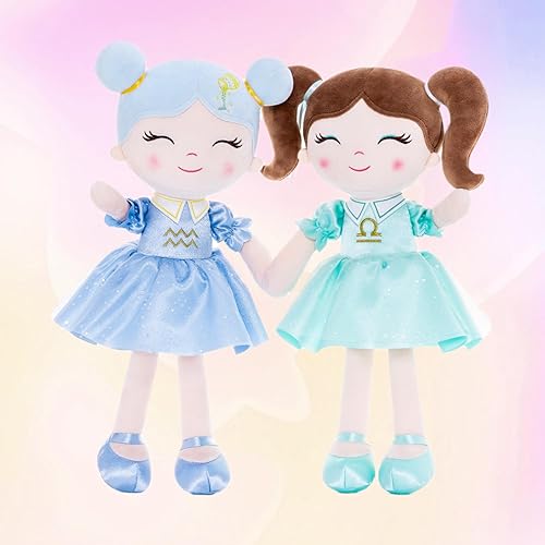 Miniatura 36 de Regalos de bebé niña muñecas de peluche Constelaciones Muñeca del zodiaco Regalo de cumpleaños 17 pulgadas Sagittari