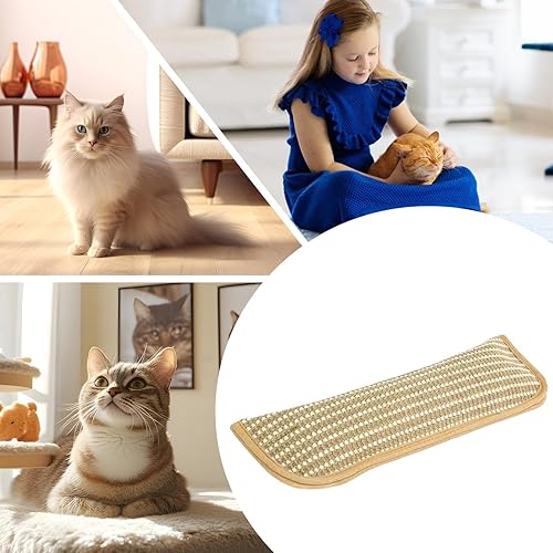 Miniatura 5 de Catnip Toys, Catnip Pillows for Cats, Sisal Scratching Pad Kit for Teeth Care Kitten Training Play, Interactive Household Toy Small Medium Breed