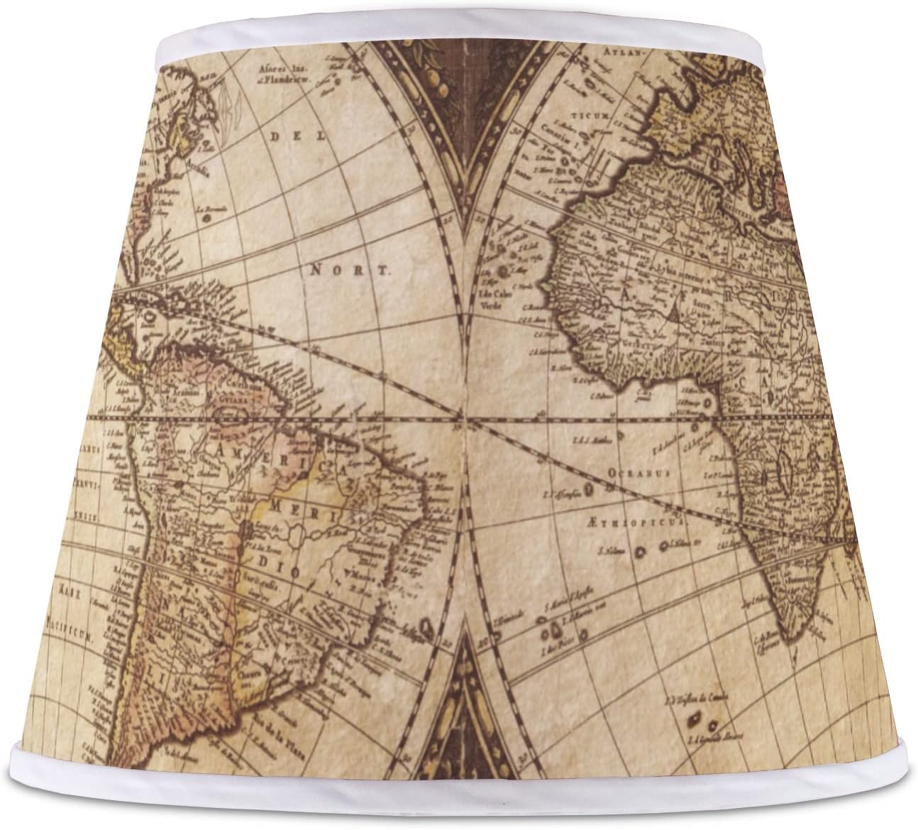 Vintage World Map Empire Lamp Shade