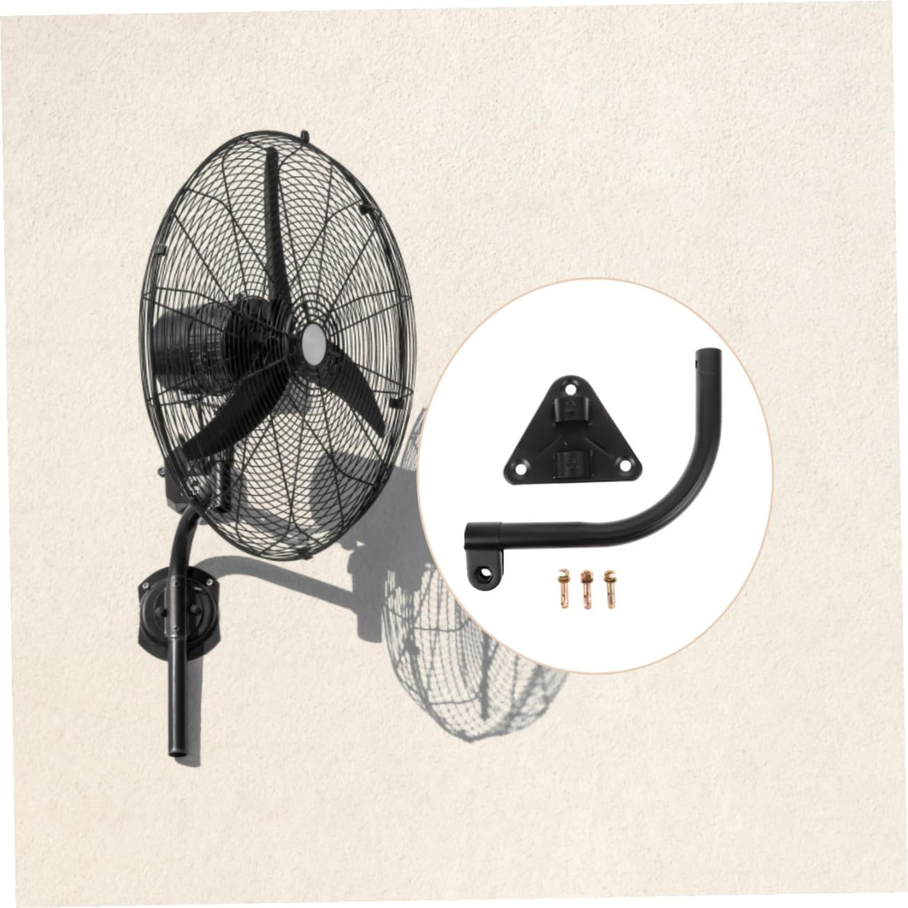 1set Wall Fan Bracket Sturdy Construction for Use Electric Fan Mounting Kit Easy Installation for Optimal Positioning