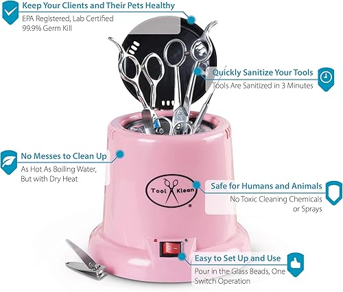 Miniatura 3 de Tool Klean Desinfectante profesional para herramientas de uñas  Máquina desinfectante de grado profesional de Estados Unidos  salones, barberos,