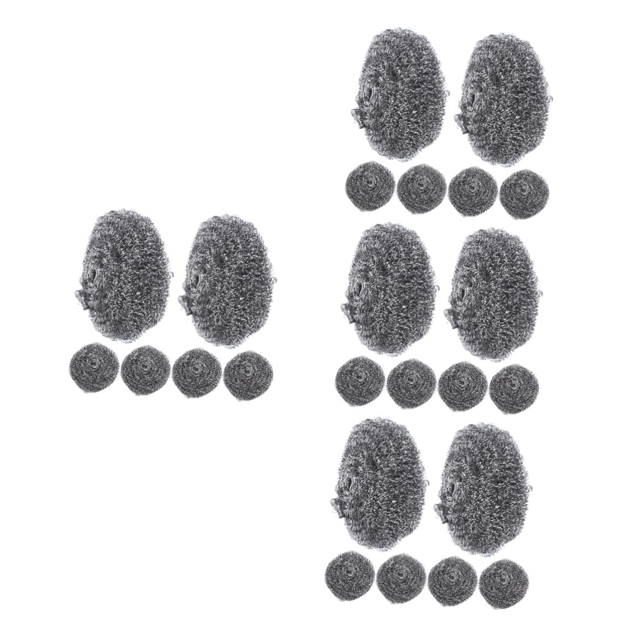 Cabilock Estropajos Inoxidable para Limpieza De Ollas Y Sartenes Fregadores De Cocina Efectivos para Grasa Y Suciedad Accesorios Esenciales De Cocina 6 Piezas X 4