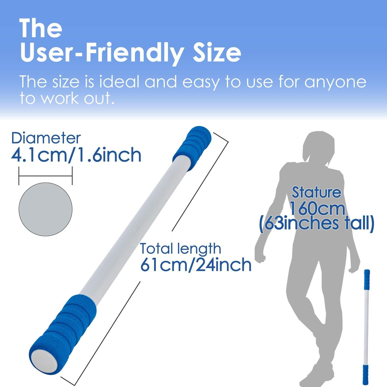 New Deal ELECOMECLEAR Sports Extra Hard Power Twister Bar/Build Pectorals Muscle/Chest and Arm/Home Gym/Exercise/Blue HCF-ABEXHBU Amazon Crazy 🔥 Deals ELECOMECLEAR Sports Extra Hard Power Twister Bar/Build Pectorals Muscle/Chest and Arm/Home Gym/Exercise/Blue HCF-ABEXHBU
